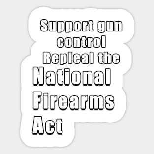 Repeal the NFA Sticker